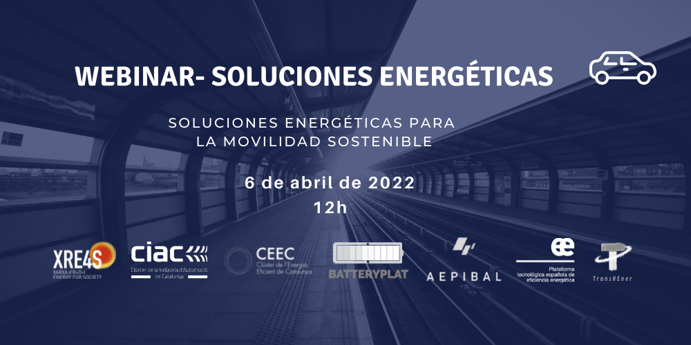 Webinar Soluciones energticas para la movilidad sostenible